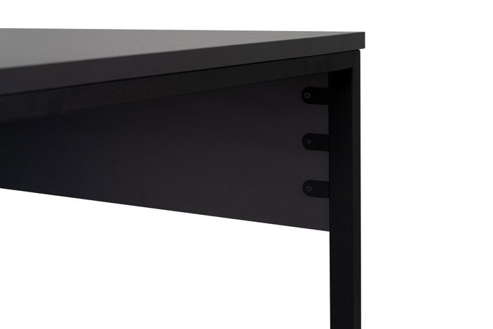 Nordure Twin Study Desk - Antracita, Negro Nordure Twin Study Desk - Antracita, Negro